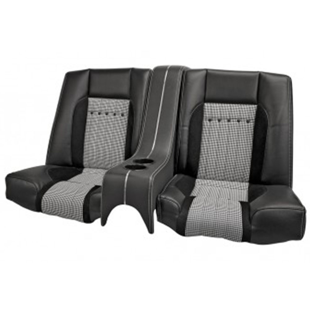 TMI 1969 Camaro Seats, Pro-Series Deluxe Comfortweave, Low-Back, Pair:  Classic Car Interior