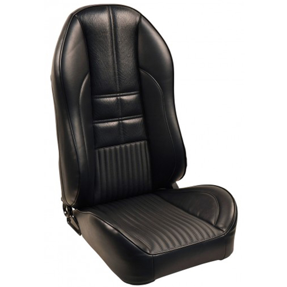 TMI 1969 Camaro Seats, Pro-Series Deluxe Comfortweave, Low-Back, Pair:  Classic Car Interior