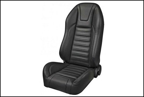 TMI 1969 Camaro Seats, Pro-Series Deluxe Comfortweave, Low-Back, Pair:  Classic Car Interior