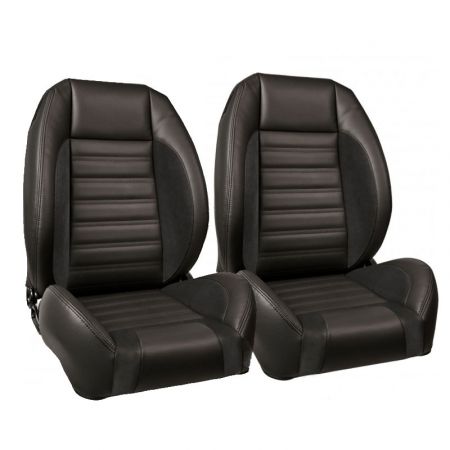 TMI Pro-Classic Truck Seats, Universal Sport R, Low Back Bucket, Pair:  Classic Car Interior